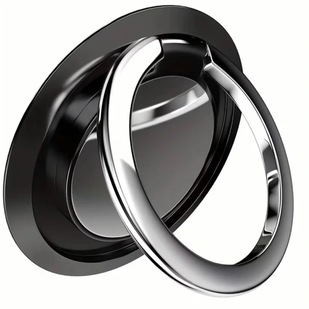 3-Pack Slim Round Metal Phone Ring Holder Grip Stand Rotating Kickstand Setw